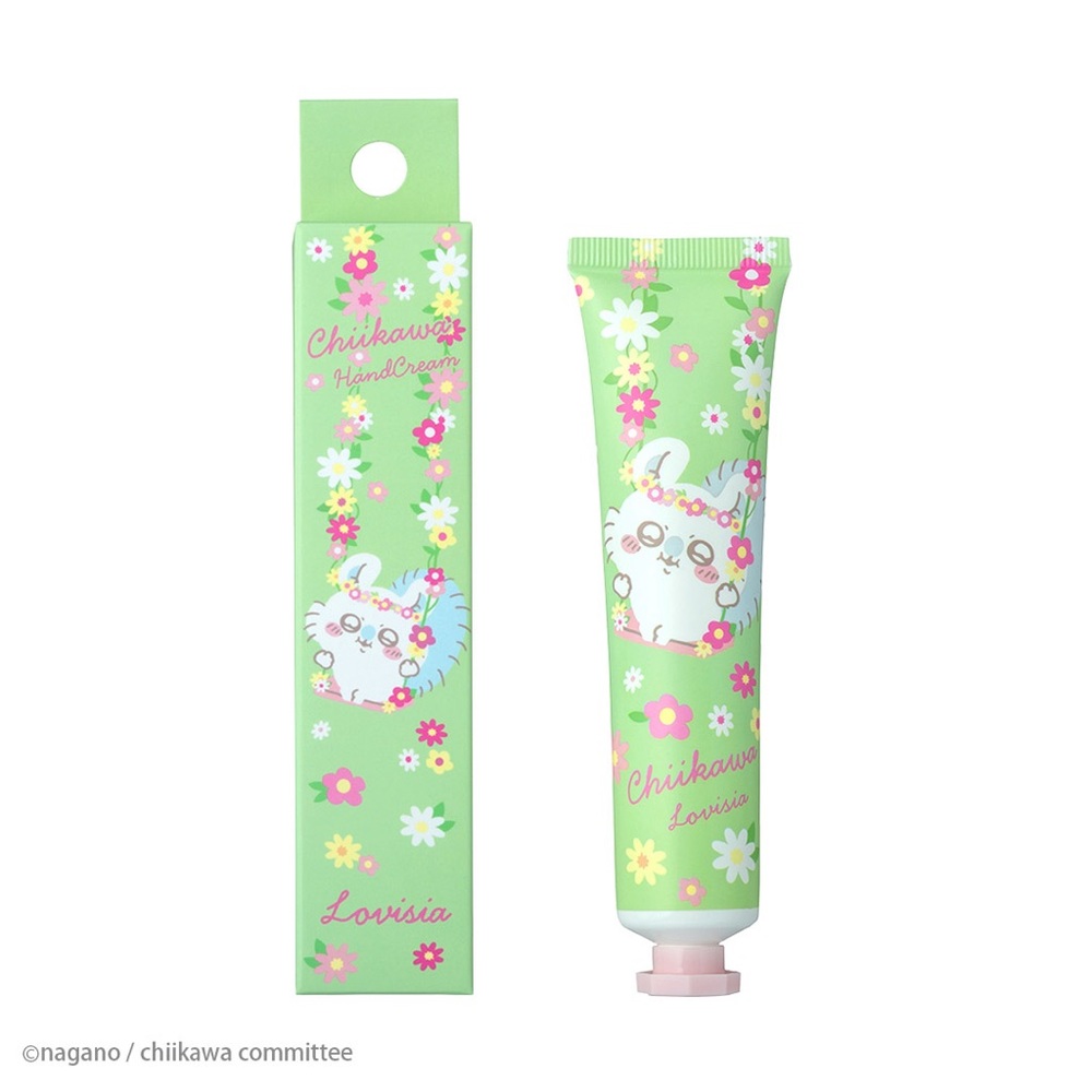 Brand New Lovisia x Chiikawa Hand Cream Momonga  (Sweet Pea scent 30g)